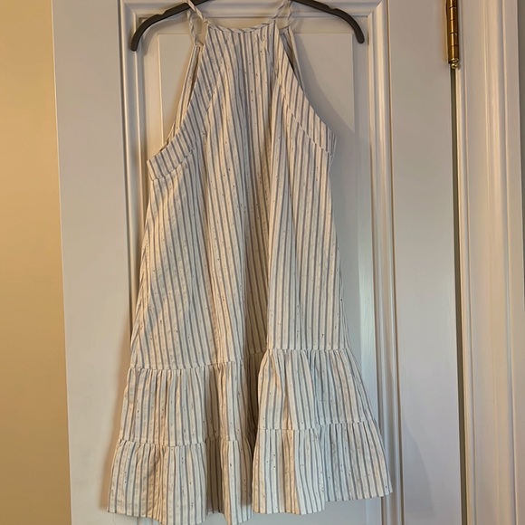 Rebecca Taylor Multi color stripes Dress size 2 - Picture 8 of 12